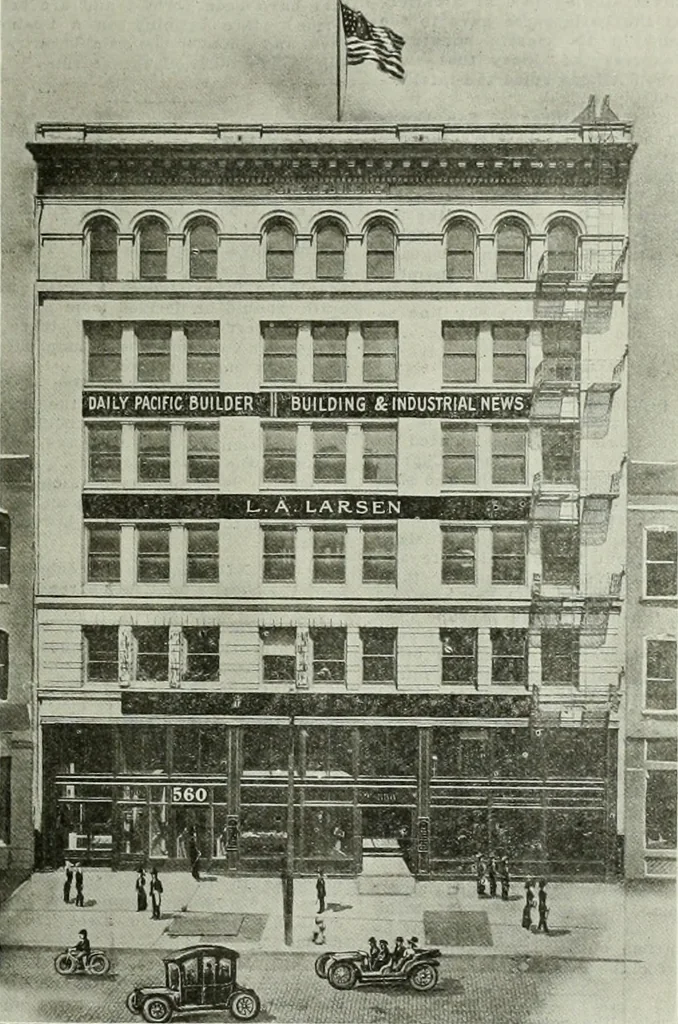 An illustration from Building and industrial news, 1914, leaf 756