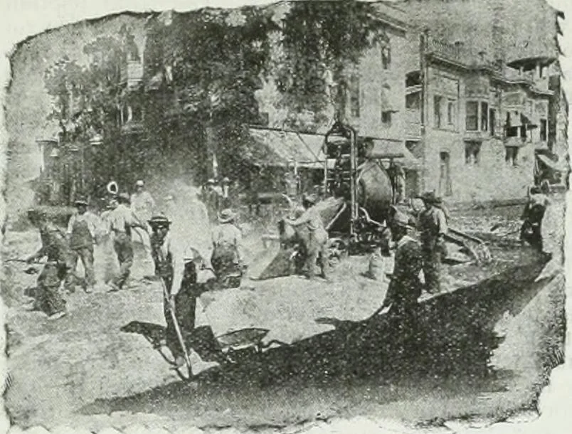 An illustration from Building and industrial news, 1914, leaf 1032