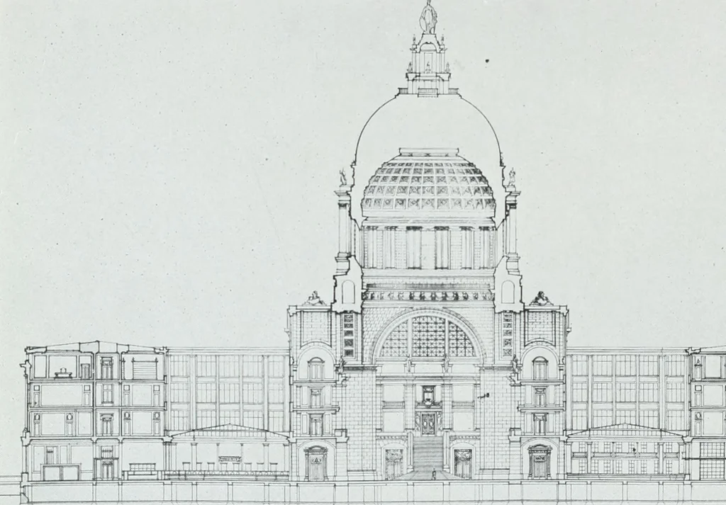 An illustration from Building and industrial news, 1914, leaf 107