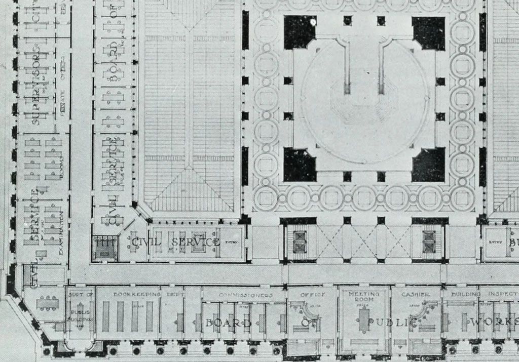 An illustration from Building and industrial news, 1914, leaf 111