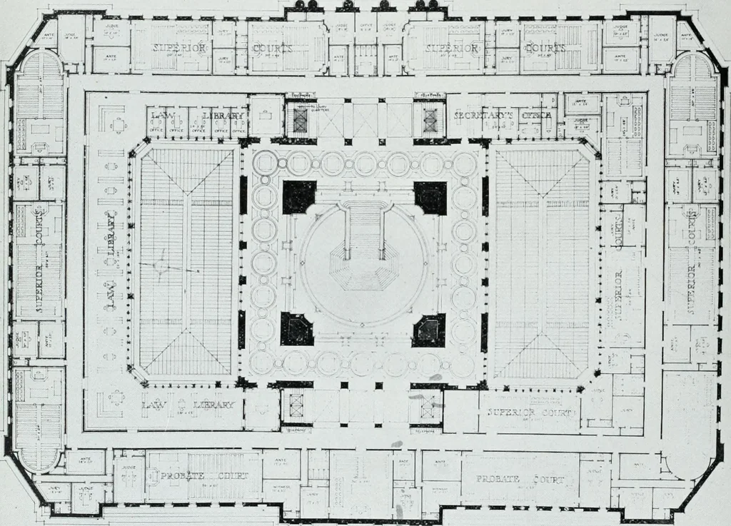 An illustration from Building and industrial news, 1914, leaf 115