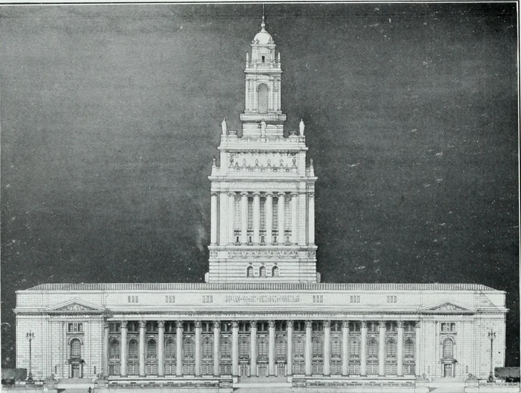 An illustration from Building and industrial news, 1914, leaf 119