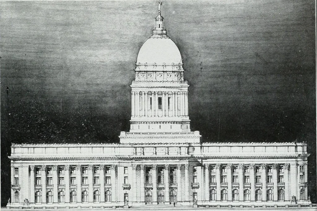 An illustration from Building and industrial news, 1914, leaf 128