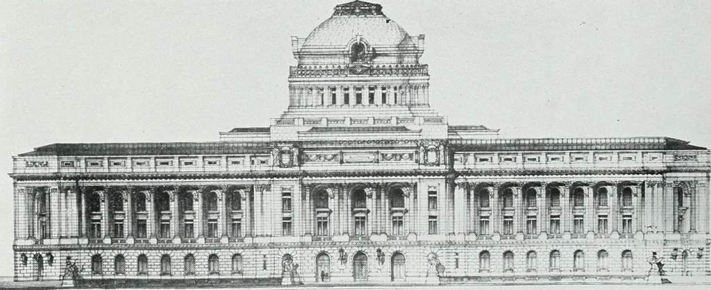 An illustration from Building and industrial news, 1914, leaf 128