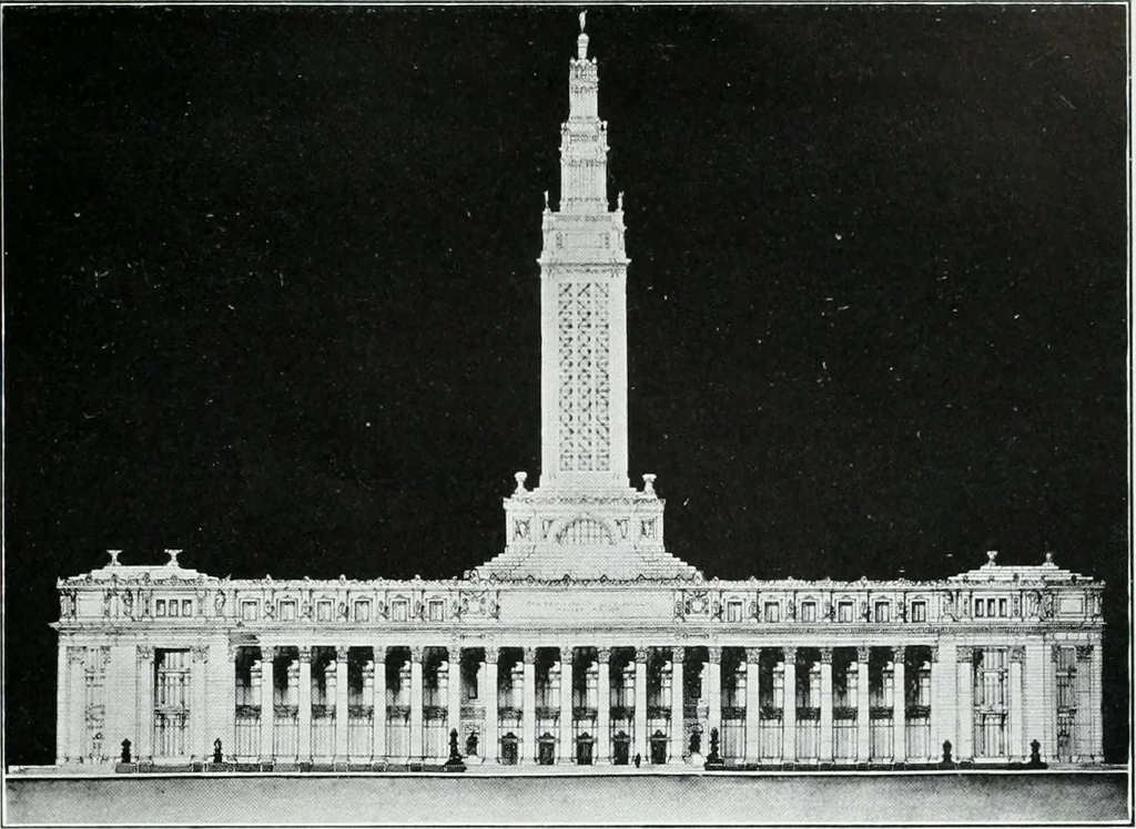 An illustration from Building and industrial news, 1914, leaf 132