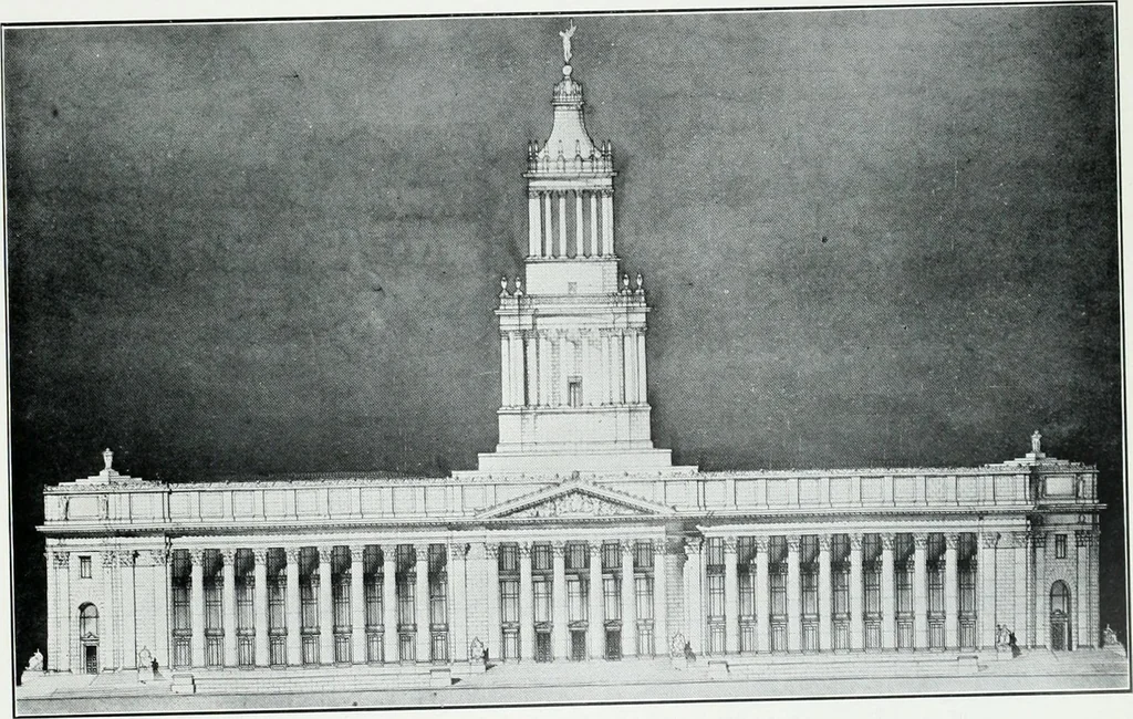 An illustration from Building and industrial news, 1914, leaf 134