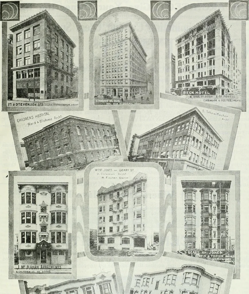 An illustration from Building and industrial news, 1914, leaf 198