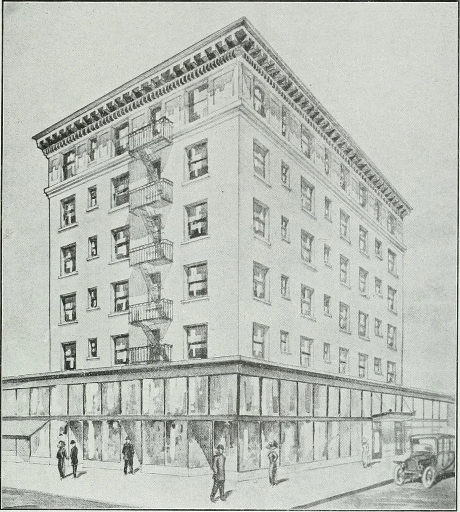 An illustration from Building and industrial news, 1914, leaf 24