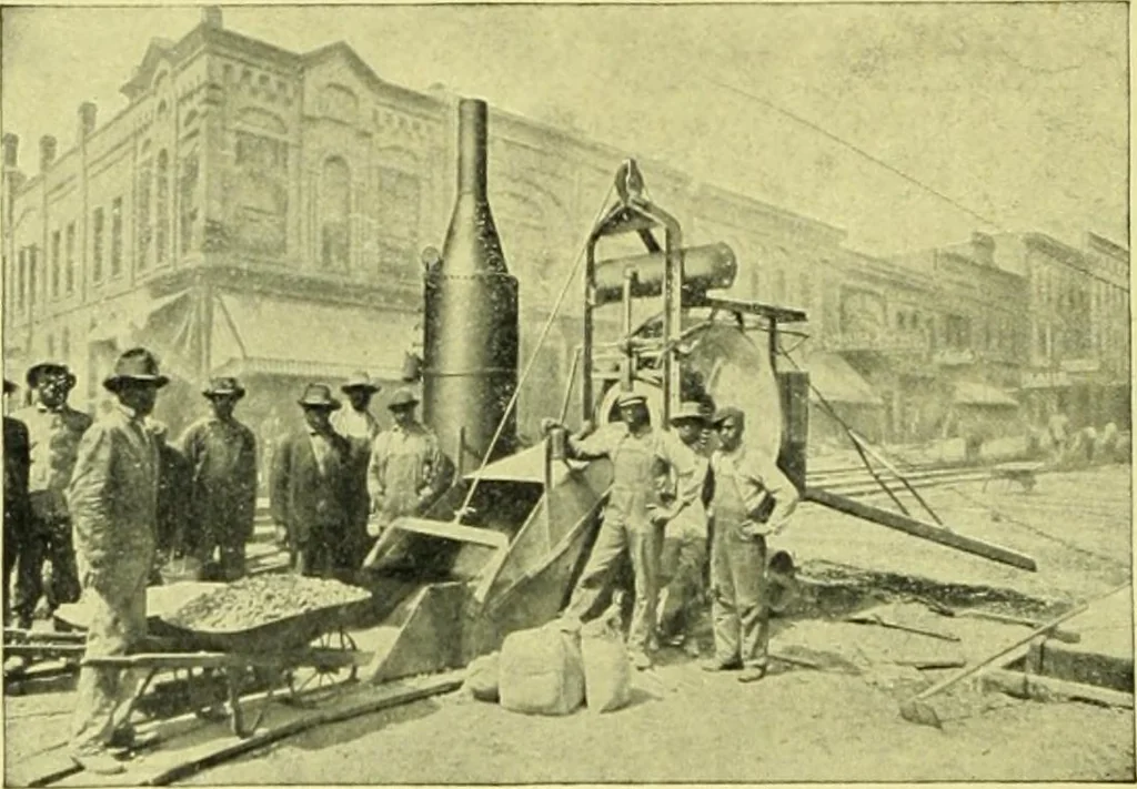 An illustration from Building and industrial news, 1914, leaf 367