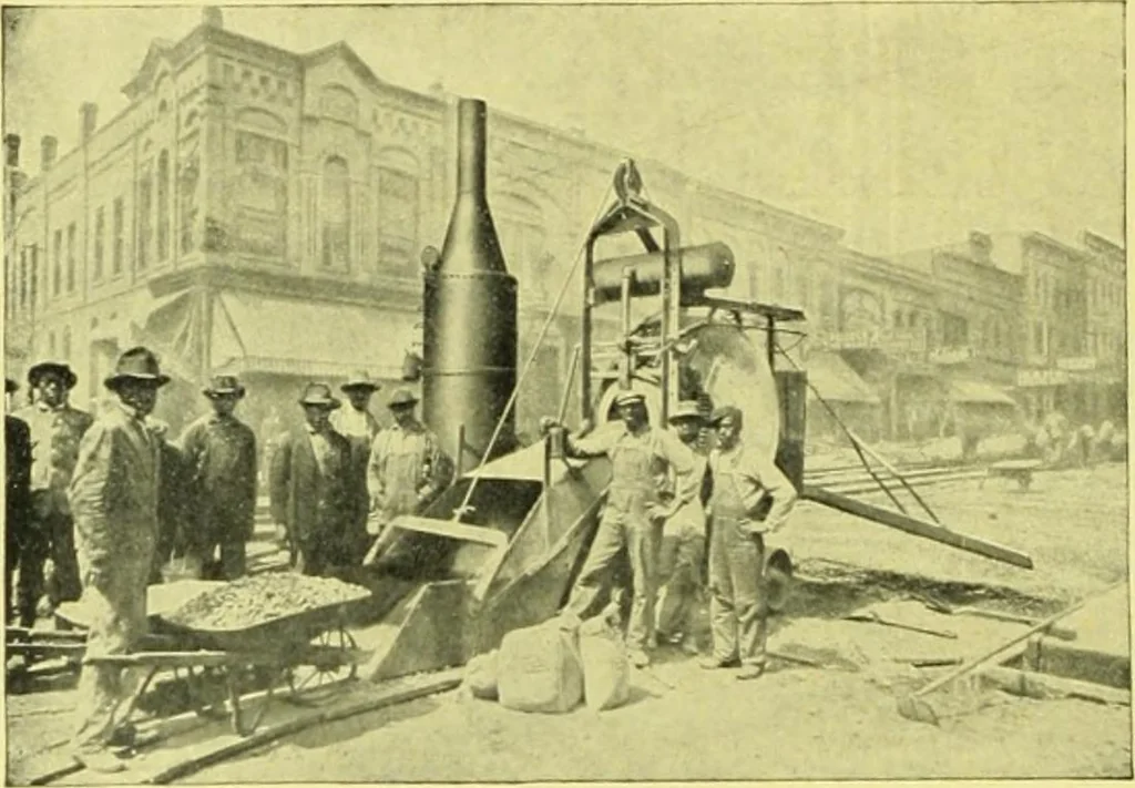 An illustration from Building and industrial news, 1914, leaf 489
