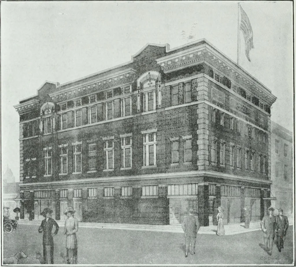 An illustration from Building and industrial news, 1914, leaf 507