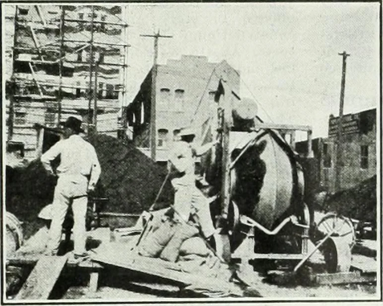 An illustration from Building and industrial news, 1914, leaf 766