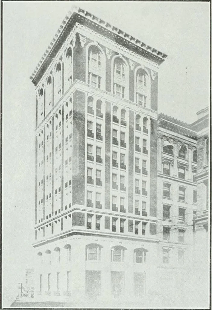 An illustration from Building and industrial news, 1914, leaf 849