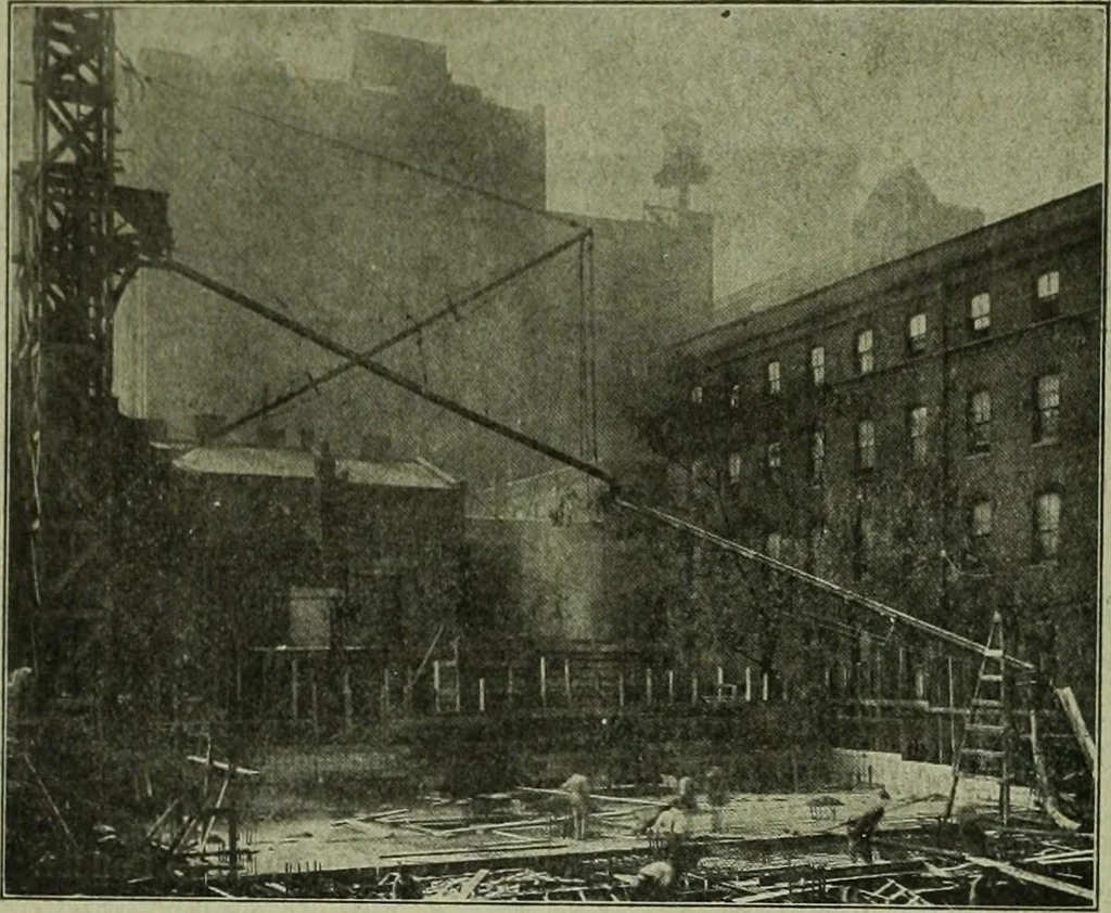 An illustration from Building and industrial news, 1914, leaf 197