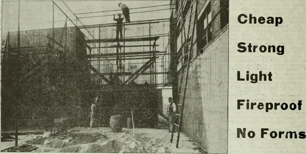 An illustration from Building and industrial news, 1914, leaf 213