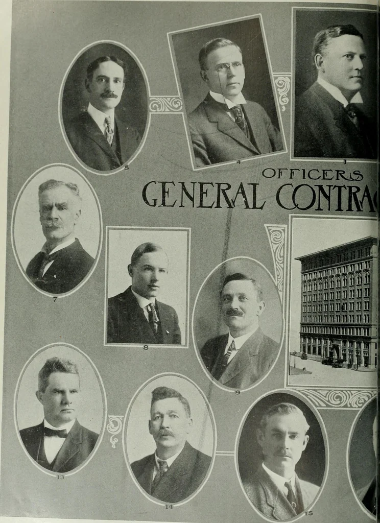 An illustration from Building and industrial news, 1914, leaf 295