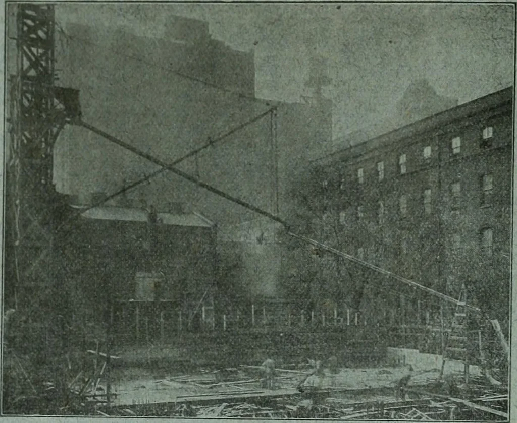 An illustration from Building and industrial news, 1914, leaf 323