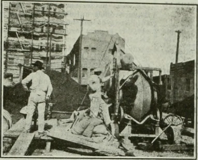 An illustration from Building and industrial news, 1914, leaf 410