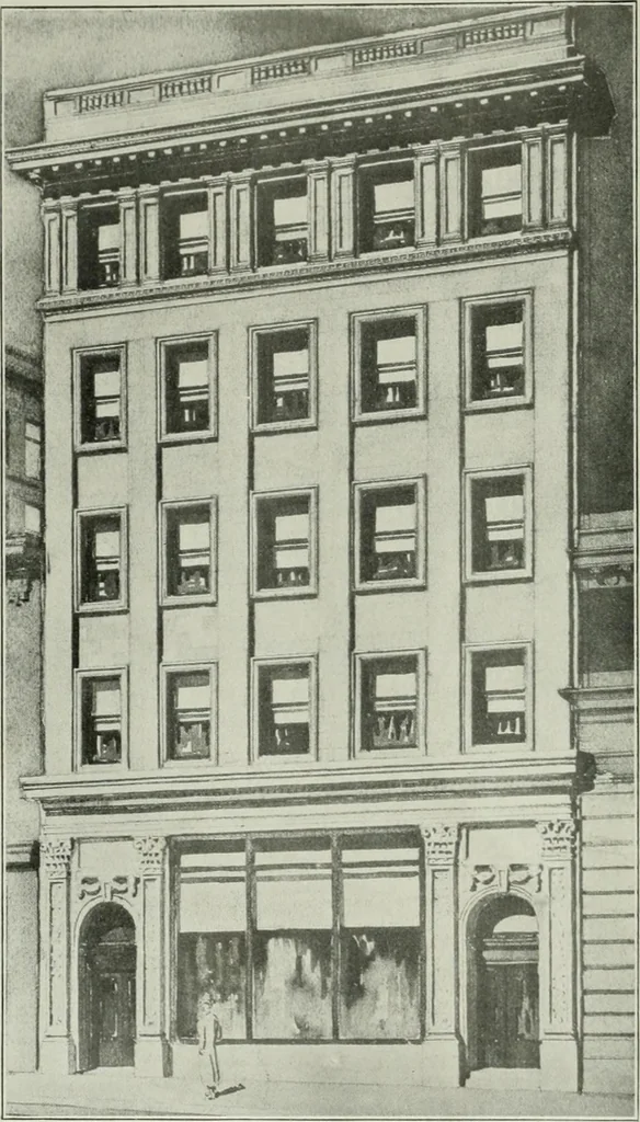 An illustration from Building and industrial news, 1914, leaf 611