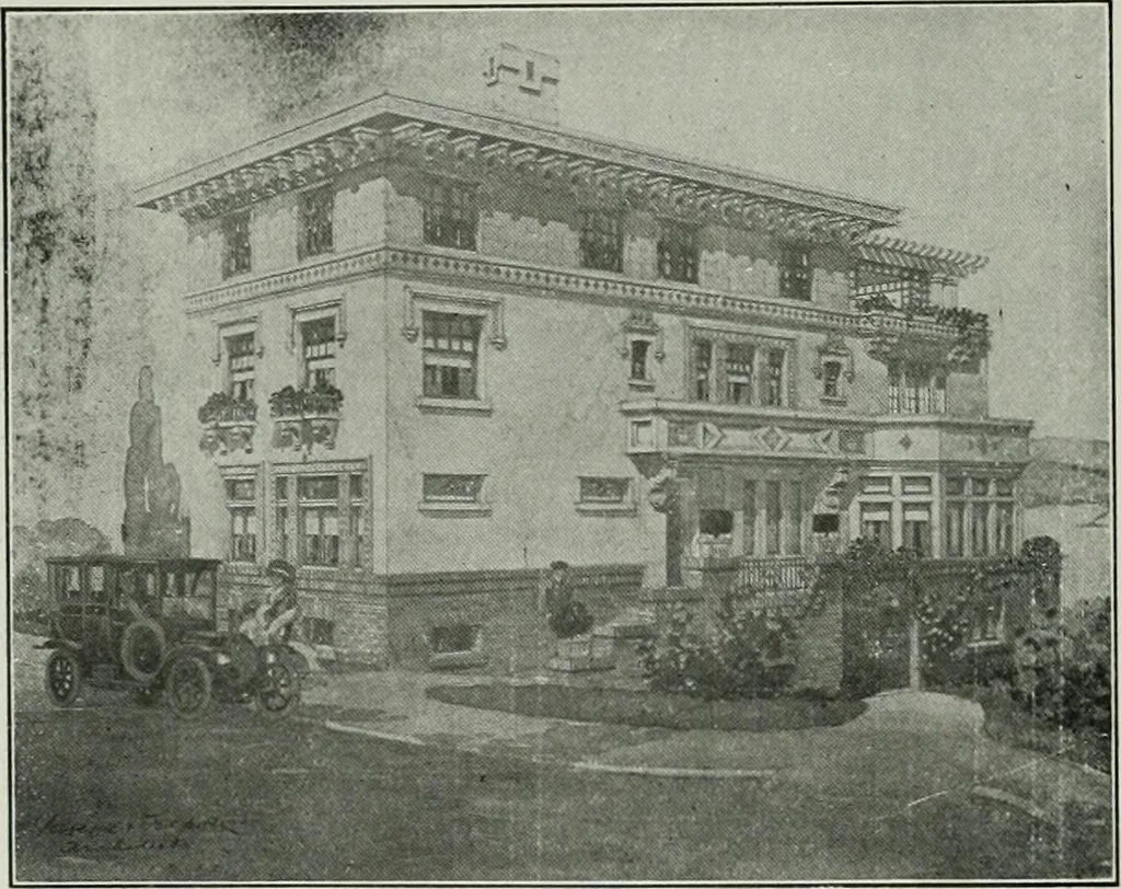 An illustration from Building and industrial news, 1914, leaf 687
