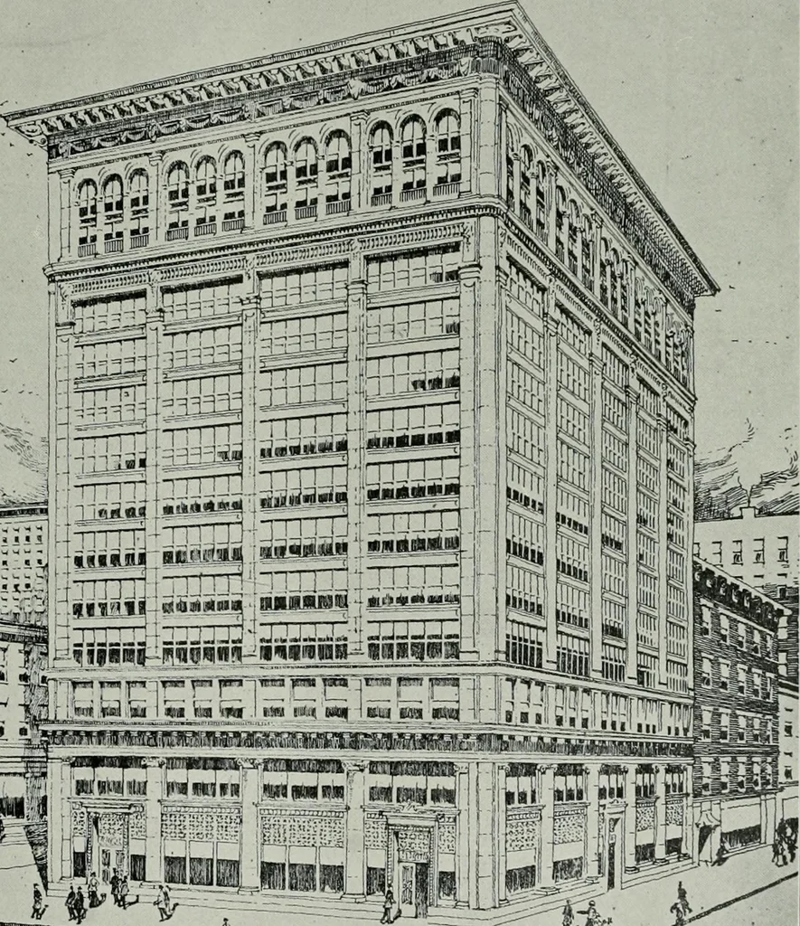 An illustration from Building and industrial news, 1914, leaf 726