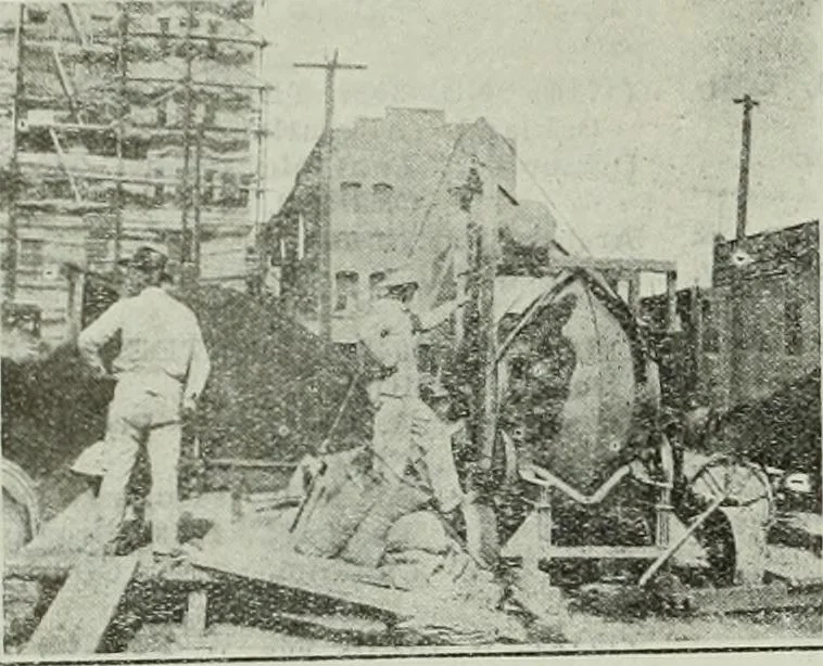 An illustration from Building and industrial news, 1914, leaf 847