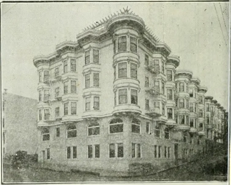 An illustration from Building and industrial news, 1914, leaf 1037
