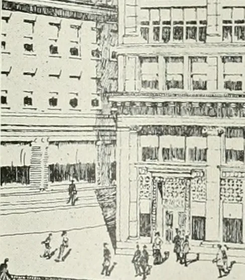 An illustration from Building and industrial news, 1914, leaf 1110