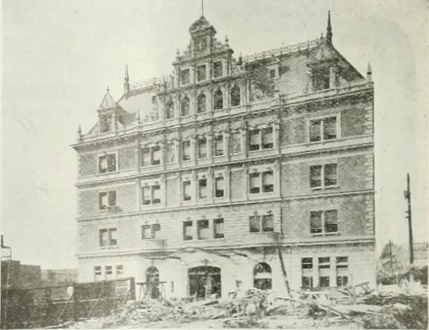 An illustration from Building and industrial news, 1914, leaf 1140
