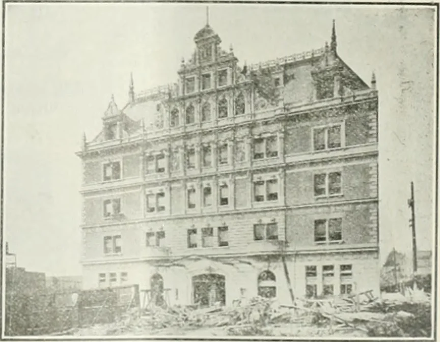An illustration from Building and industrial news, 1914, leaf 1194
