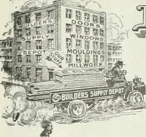 An illustration from Building and industrial news, 1914, leaf 1197