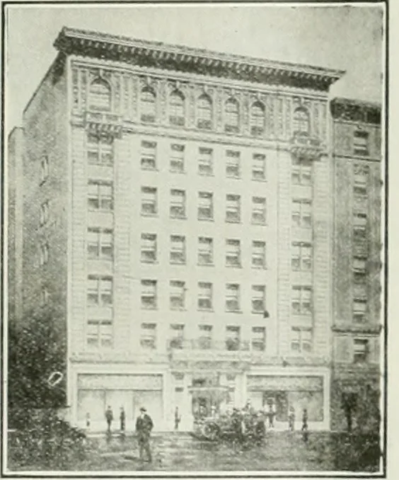 An illustration from Building and industrial news, 1914, leaf 1418