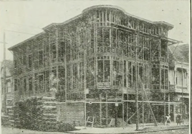 An illustration from Building and industrial news, 1914, leaf 1421