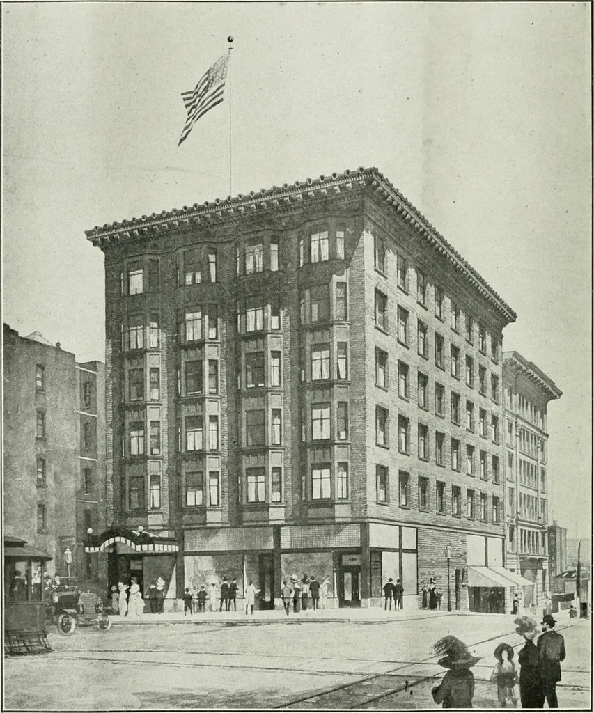 An illustration from Building and industrial news, 1914, leaf 517