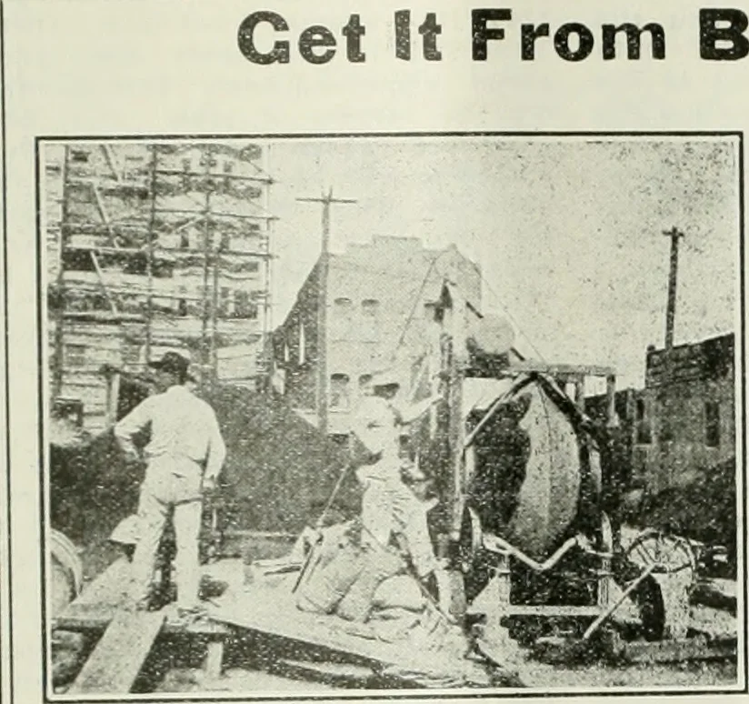 An illustration from Building and industrial news, 1914, leaf 741