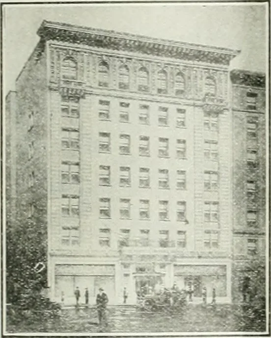 An illustration from Building and industrial news, 1914, leaf 764