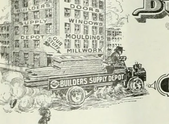 An illustration from Building and industrial news, 1914, leaf 767