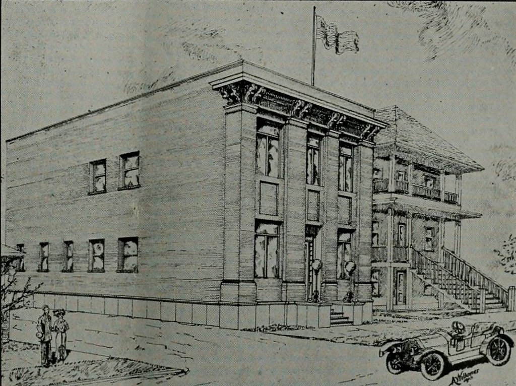 An illustration from Building and industrial news, 1914, leaf 88