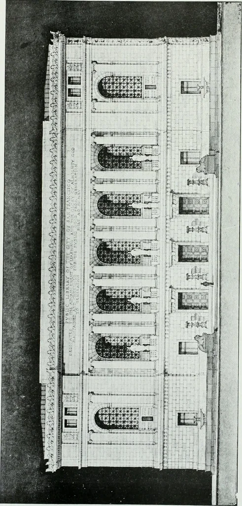 An illustration from Building and industrial news, 1914, leaf 1009