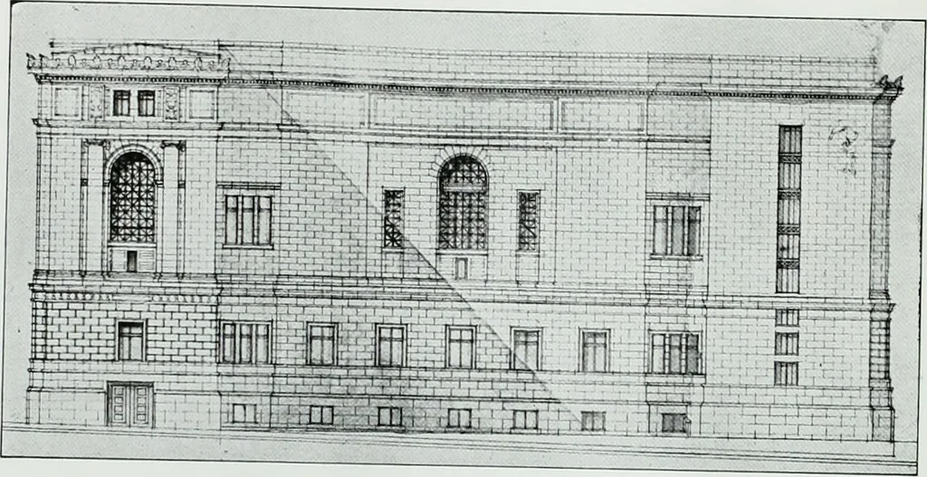 An illustration from Building and industrial news, 1914, leaf 1017