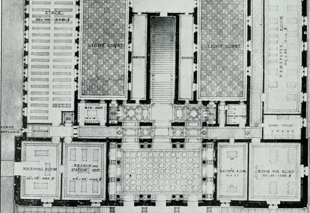 An illustration from Building and industrial news, 1914, leaf 1019