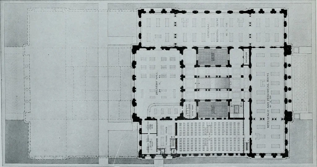An illustration from Building and industrial news, 1914, leaf 1030