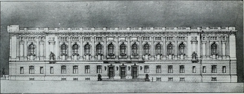An illustration from Building and industrial news, 1914, leaf 1034