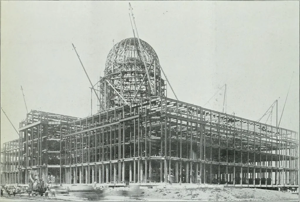 An illustration from Building and industrial news, 1914, leaf 1087