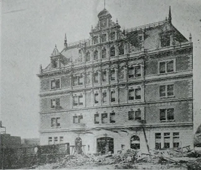 An illustration from Building and industrial news, 1914, leaf 1172