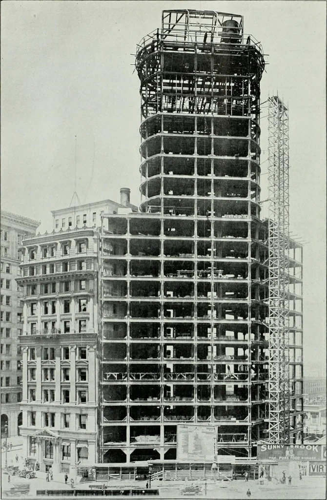 An illustration from Building and industrial news, 1914, leaf 1249