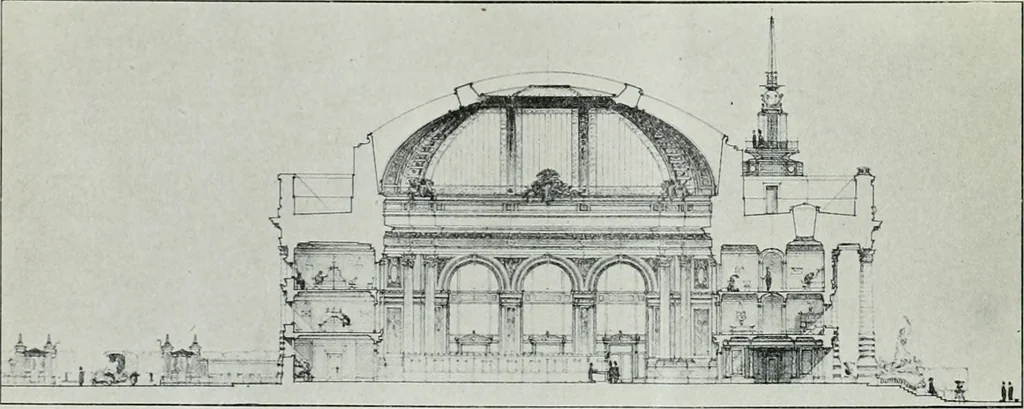 An illustration from Building and industrial news, 1914, leaf 1361