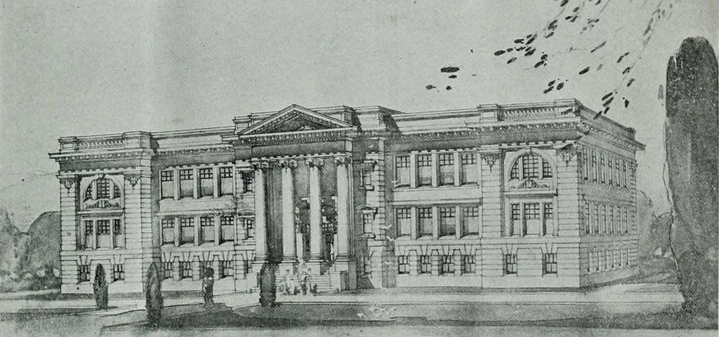 An illustration from Building and industrial news, 1914, leaf 142