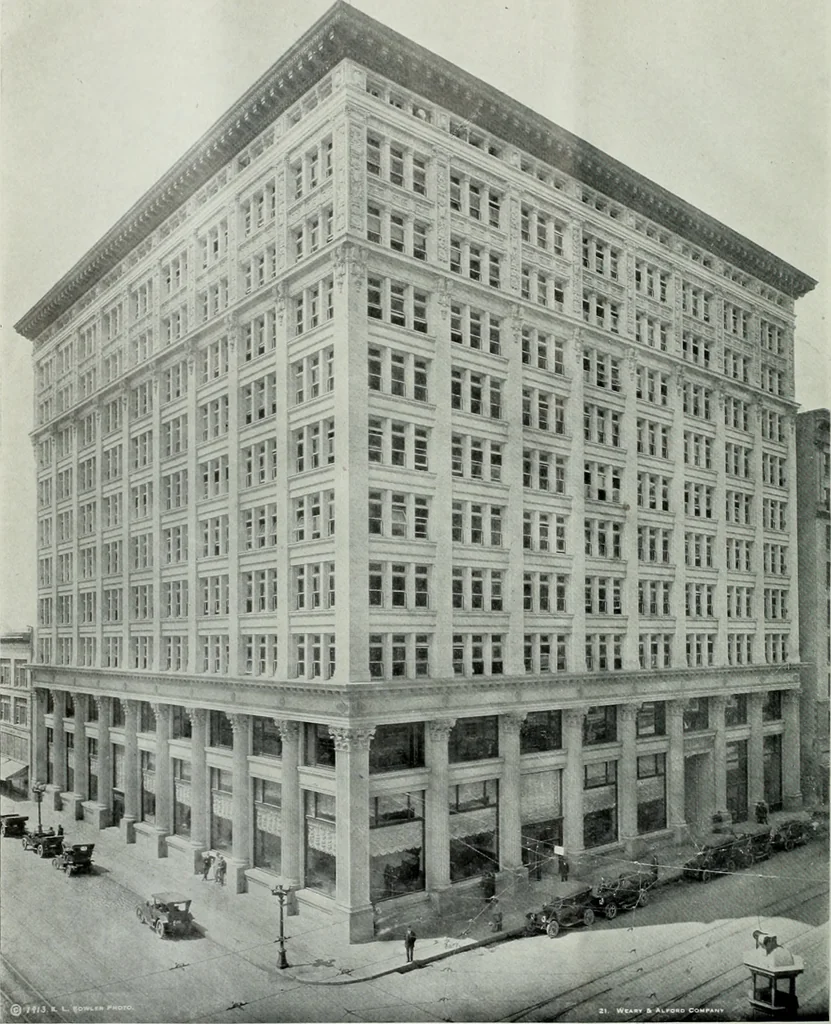 An illustration from Building and industrial news, 1914, leaf 249