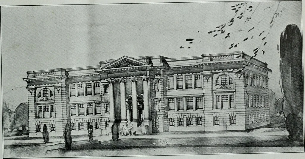 An illustration from Building and industrial news, 1914, leaf 412